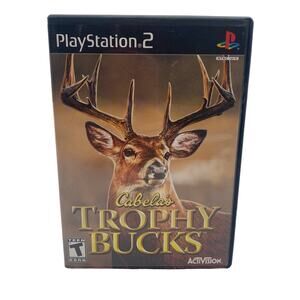 Cabela's Trophy Bucks Activision PlayStation 2 Complete and Tested